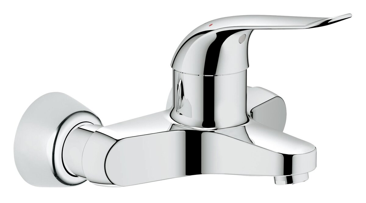 Изображение товара Смеситель для раковины Grohe Euroeco Speсial хром однорычажный стеновой монтаж