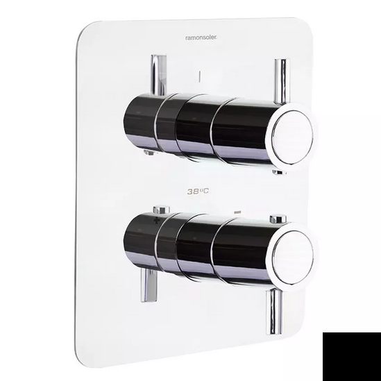 Изображение товара Смеситель для душа Ramonsoler Odisea термостатический черный матовый