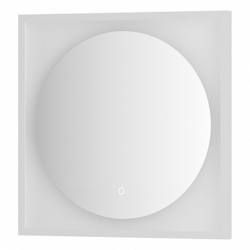 Изображение товара Зеркало Defesto Eclipse 60x60 см с LED-подсветкой сенсорным выключателем