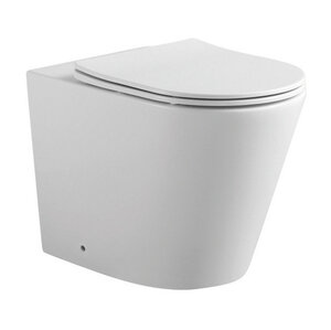 Изображение товара Унитаз приставной Aquatek Вега AQ1906-00, безободковый, сиденье микролифт, белый