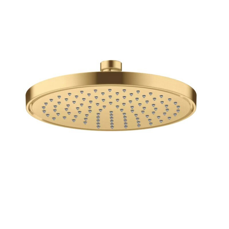 Изображение товара Верхний душ Axor ShowerSolutions 35388250, 22 см, EcoSmart +, 1 режим струи, с шарнирным соединением, цвет шлифованное золото