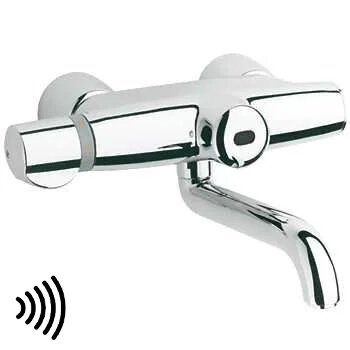 Изображение товара Сенсорный смеситель для раковины Grohe Europlus E, 36239001, хром Изображение товара Сенсорный смеситель для раковины Grohe Europlus E, 36239001, хром