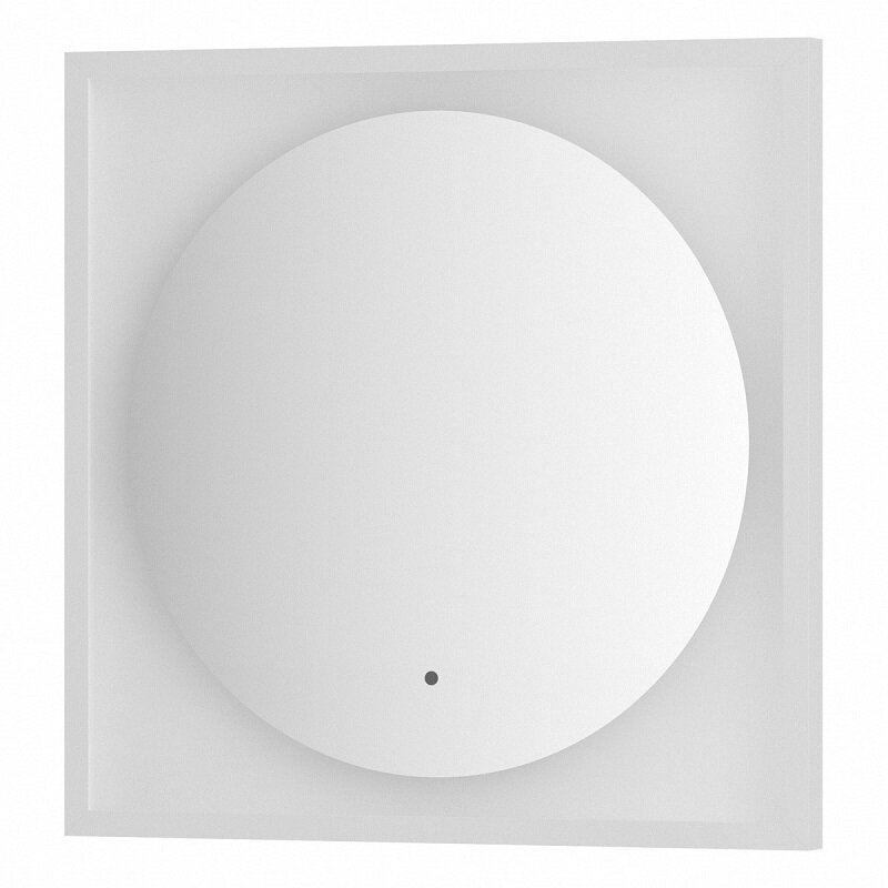 Изображение товара Зеркало Defesto Eclipse 60 х 60 см, с LED-подсветкой, с инфракрасным выключателем, нейтральный белый свет, рама белая, DF 2226R Изображение товара Зеркало Defesto Eclipse 60 х 60 см, с LED-подсветкой, с инфракрасным выключателем, нейтральный белый свет, рама белая, DF 2226R