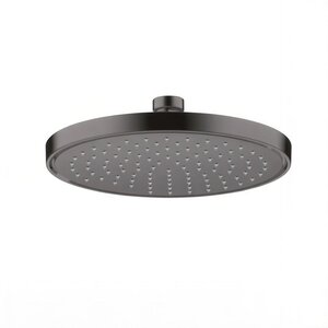 Изображение товара Верхний душ Axor ShowerSolutions 35389340, 24 см, EcoSmart +, 1 режим струи, с шарнирным соединением, цвет шлифованный черный хром