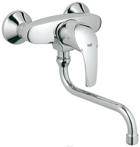 Изображение товара Смеситель для кухонной мойки Grohe Eurosmart, 32224001, хром 