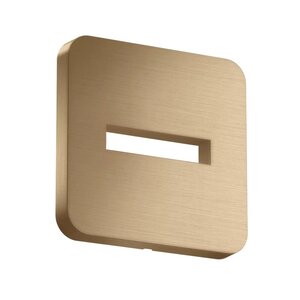 Изображение товара Розетка Axor ShowerSolutions, для держателя душа, Softsquare, цвет шлифованная бронза, 35214140