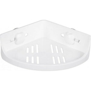 Изображение товара Полка угловая Grampus Element GR-3310, 1 ярус, цвет белый