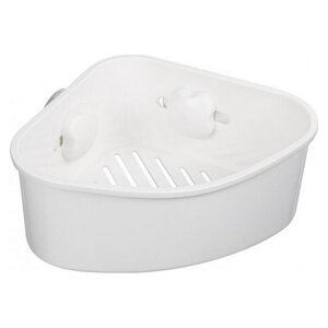 Изображение товара Полка угловая Grampus Element GR-3308, 1 ярус, цвет белый