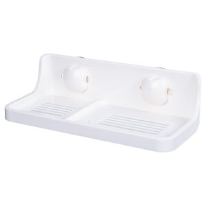 Изображение товара Полка прямоугольная Grampus Element GR-3309, 1 ярус, цвет белый