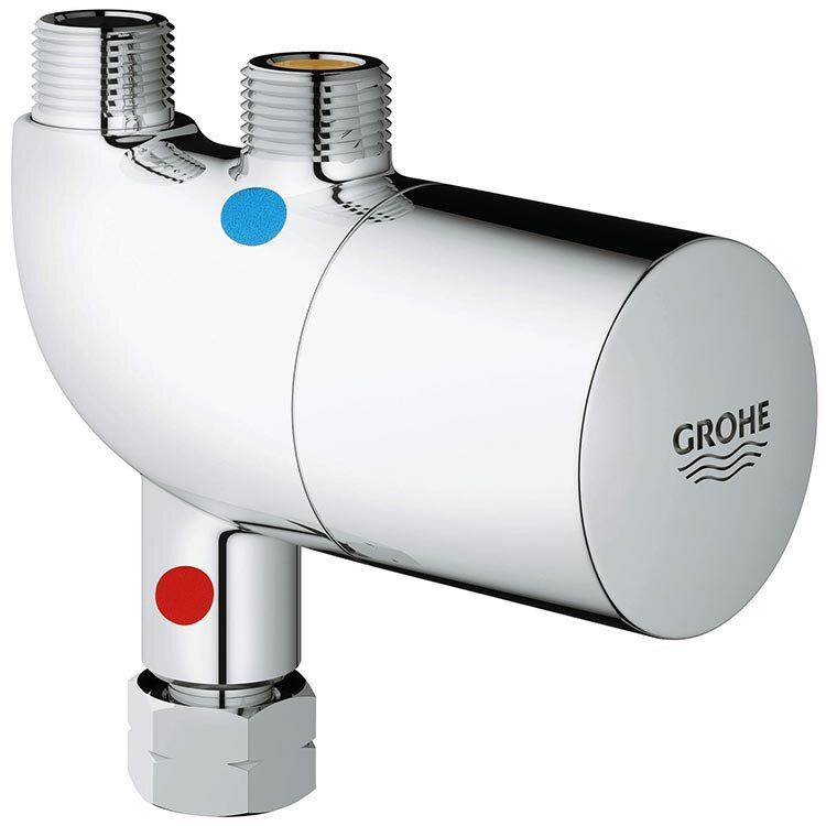 Изображение товара Термостат Grohe Grohtherm - безопасный и стильный для раковины Изображение товара Термостат Grohe Grohtherm - безопасный и стильный для раковины