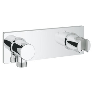 Изображение товара Шланговое подключение Grohe Grohtherm 27621000 F с держателем ручного душа, хром
