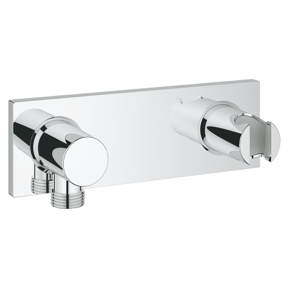 Изображение товара Шланговое подключение Grohe Grohtherm 27621000 F с держателем ручного душа, хром