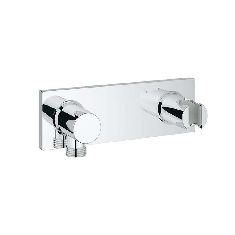 Изображение товара Шланговое подключение Grohe Grohtherm 27621000 F с держателем ручного душа, хром
