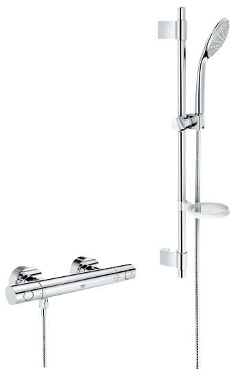 Изображение товара Душевая система Grohe Grohtherm 1000 Cosmopolitan 34286000/34286001 с термостатом