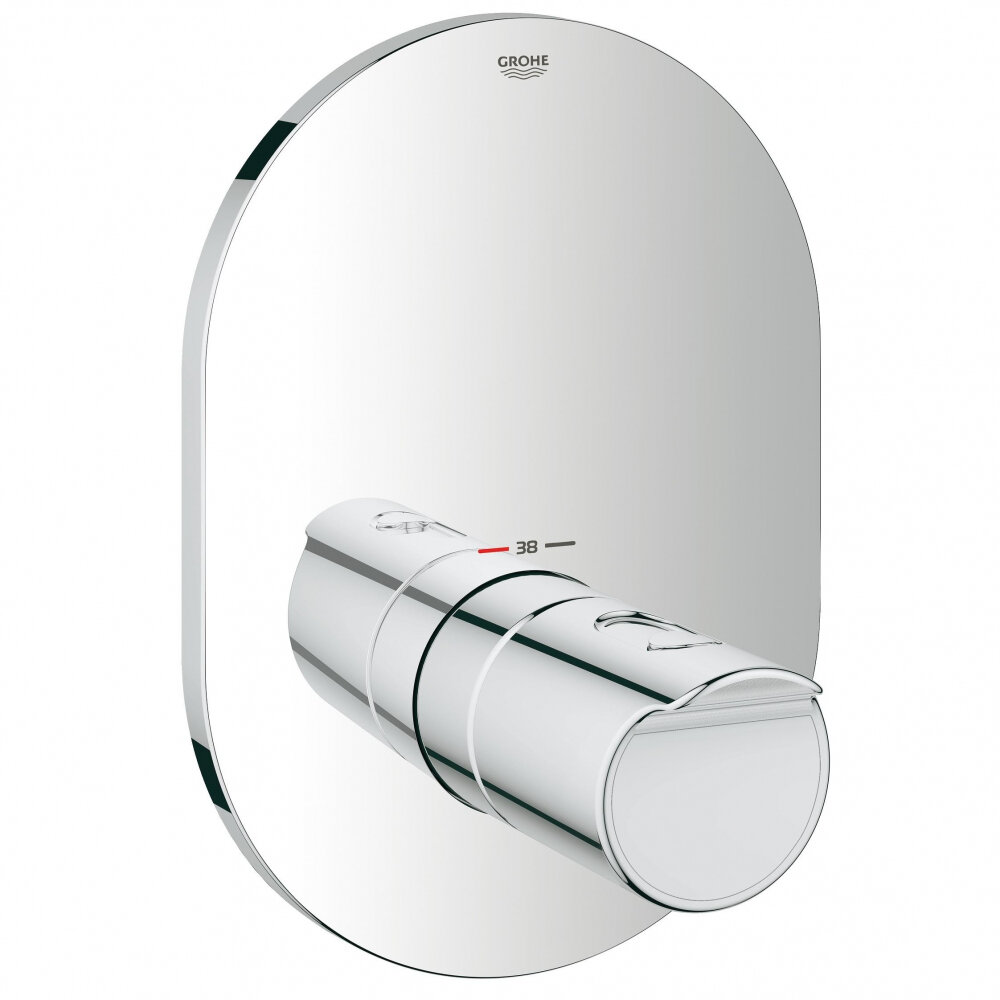 Изображение товара Центральный термостат Grohe Grohtherm 2000 New, 19352001, внешняя часть, хром