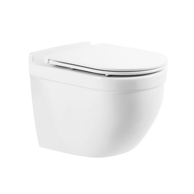 Изображение товара Подвесной унитаз BelBagno Tornado Senso-Tor BB017CH-TOR безободковый белый