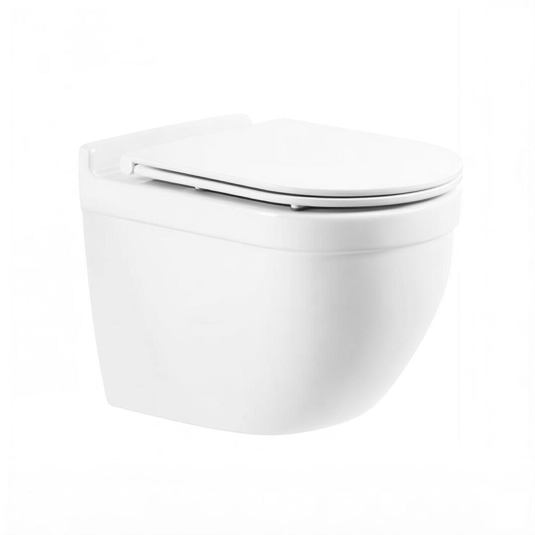 Изображение товара Подвесной унитаз BelBagno Tornado Senso-Tor BB017CH-TOR, безободковый, цвет белый