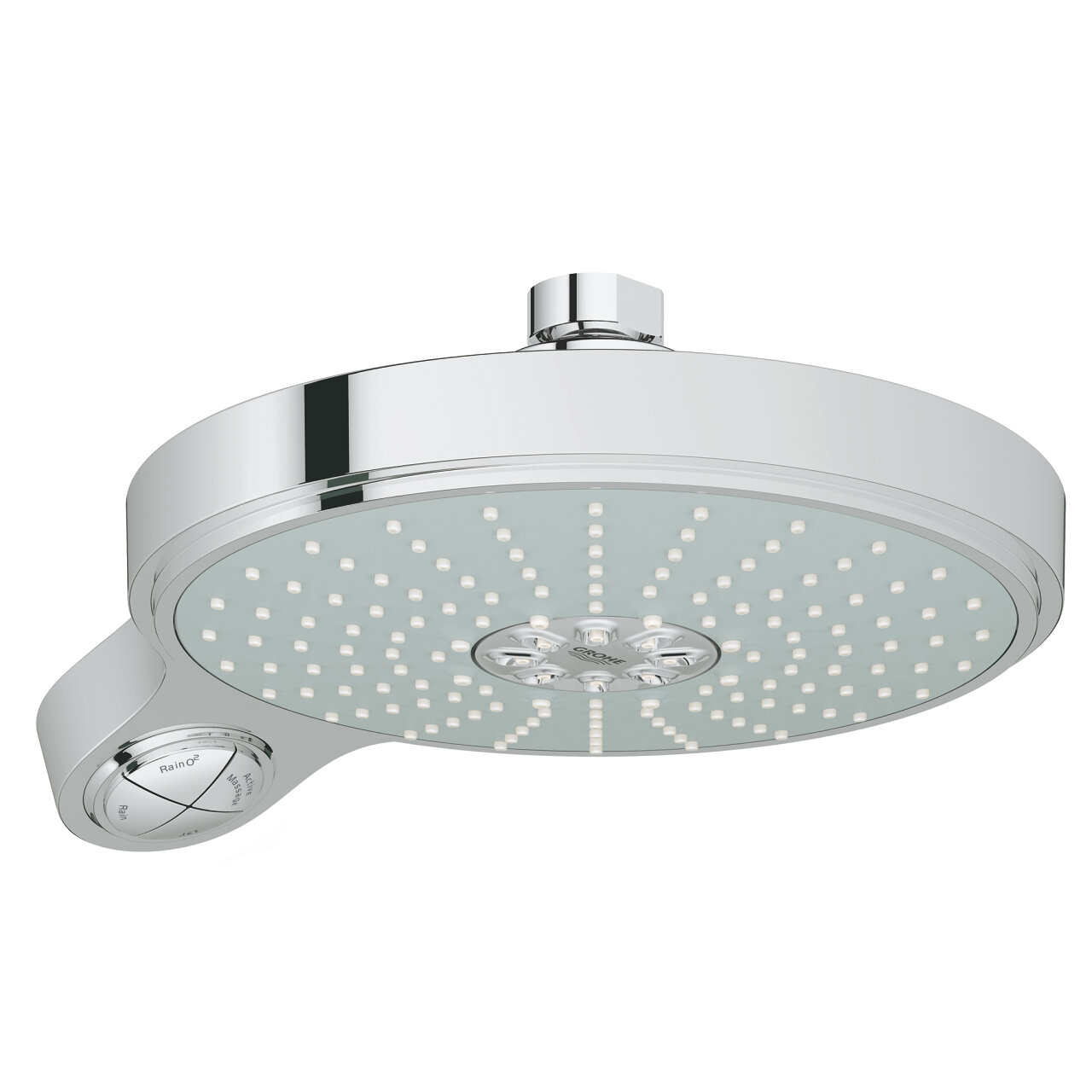 Изображение товара Верхний душ Grohe Power & Soul Cosmopolitan 27764000 4 режима, хром современный дизайн