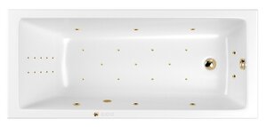 Изображение товара Гидромассажная ванна Whitecross Wave 160x70 см с хромотерапией и фильтрами
