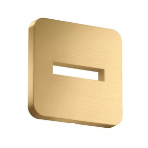 Изображение товара Розетка Axor ShowerSolutions, для держателя душа, Softsquare, цвет полированное золото, 35214990