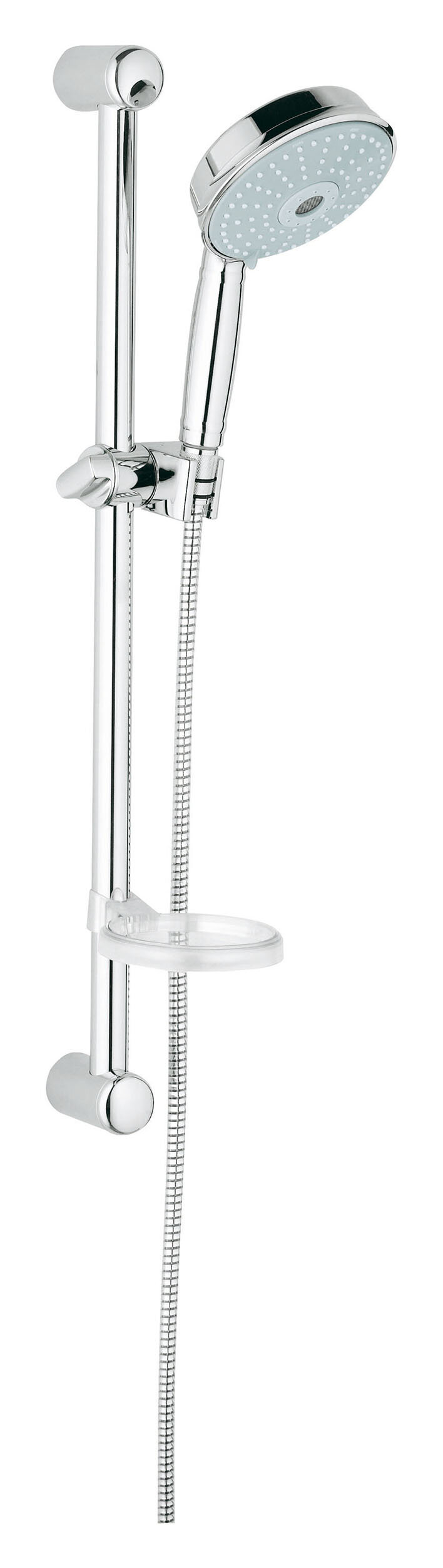 Изображение товара Душевой гарнитур Grohe Rainshower Rustic с системой SpeedClean и хромированием Изображение товара Душевой гарнитур Grohe Rainshower Rustic с системой SpeedClean и хромированием