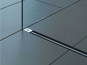 Изображение товара Душевой лоток Viega Advantix Vario 686277 под щелевую вставку, регулируемый по длине от 30 до 120 с