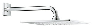 Изображение товара Верхний душ Grohe Rainshower® F-Series 26060000, 25,4х25,4 см, 2 режима струи, с держателем