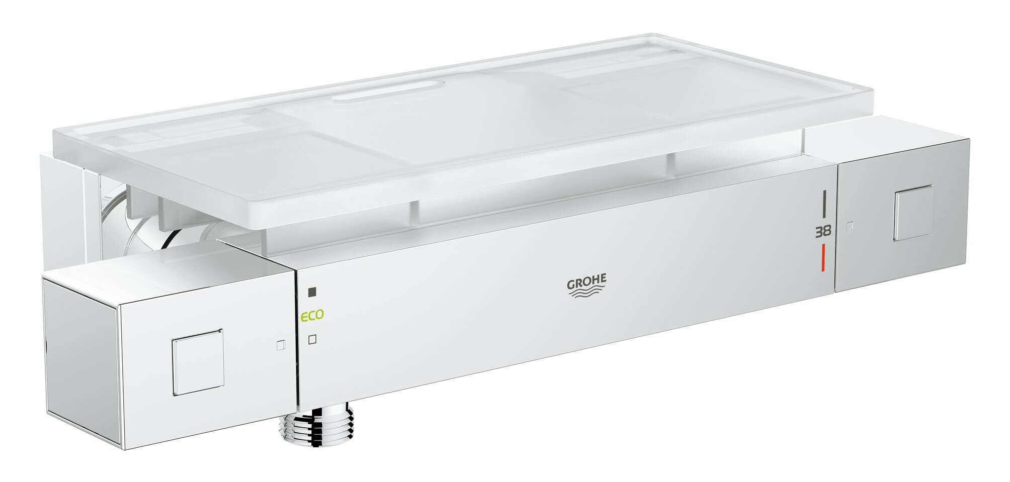 Изображение товара Полочка Grohe Grohtherm Cube 18700000 EasyReach Изображение товара Полочка Grohe Grohtherm Cube 18700000 EasyReach