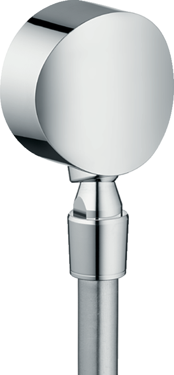 Изображение товара Шланговое подсоединение Hansgrohe FixFit S 27506000 хром настенное с шарнирным соединением