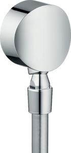 Изображение товара Шланговое подсоединение Hansgrohe FixFit S 27506000 хром настенное с шарнирным соединением
