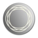Зеркало Wenz Design D-rings круглое / без контурной подсветки - фото 1
