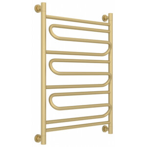 Изображение товара Полотенцесушитель водяной Сунержа Элегия+, высота 80 см, ширина 60 см, универсальное подключение, цвет матовая шампань, 022-0205-8060