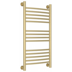 Изображение товара Полотенцесушитель водяной Сунержа Богема+, высота 80 см, ширина 40 см, универсальное подключение, цвет матовая шампань, 022-0221-8040