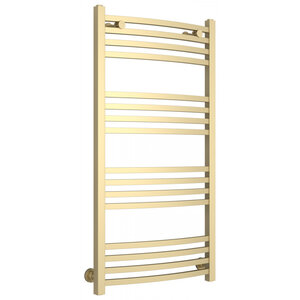 Изображение товара Полотенцесушитель водяной Сунержа Аркус, высота 100 см, ширина 50 см, универсальное подключение, цвет матовая шампань, 022-0251-1050