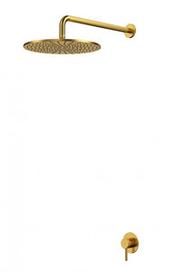 Изображение товара Душевая система Whitecross Y brushed gold YSET01GLB, цвет золото брашированное