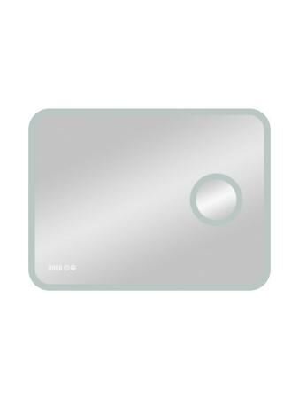 Изображение товара Зеркало Континент Bliss LED 80 см, с подсветкой, часы, встроенное увеличительное зеркало 3x, ЗЛП450 Изображение товара Зеркало Континент Bliss LED 80 см, с подсветкой, часы, встроенное увеличительное зеркало 3x, ЗЛП450