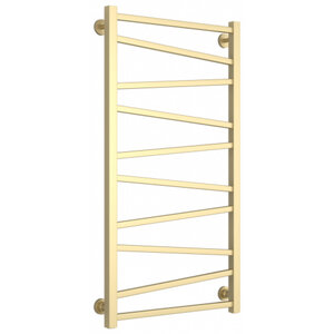 Изображение товара Полотенцесушитель водяной Сунержа Сирокко, высота 100 см, ширина 50 см, нижнее подключение, цвет матовая шампань, 022-0253-1050