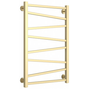 Изображение товара Полотенцесушитель водяной Сунержа Сирокко, высота 80 см, ширина 50 см, нижнее подключение, цвет матовая шампань, 022-0253-8050