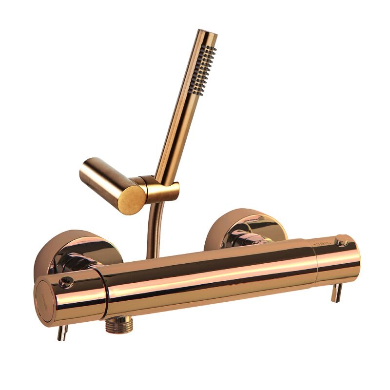 Изображение товара Смеситель для душа Ramonsoler Odisea 393401DCUC с душевым комплектом медь PVD