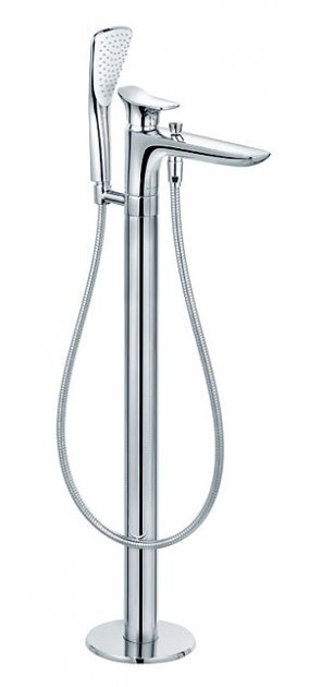 Изображение товара Современный смеситель для ванны и душа Kludi Ambienta 535900575 хром Германия Изображение товара Современный смеситель для ванны и душа Kludi Ambienta 535900575 хром Германия