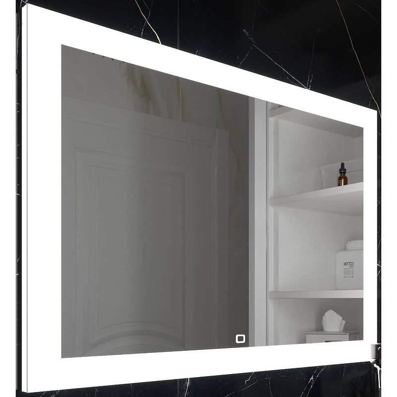 Изображение товара Зеркало Континент Relax Led 100 см с подсветкой и подогревом, Россия