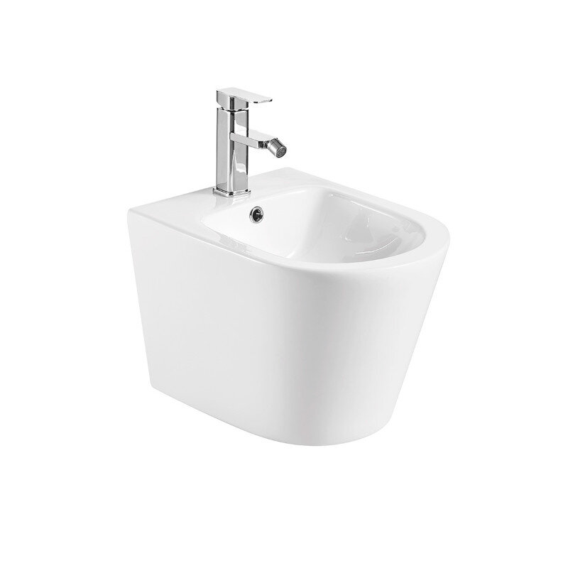 Изображение товара Подвесное биде Aquame AQM2101 белый фаянс 360x515 мм стильное и практичное решение