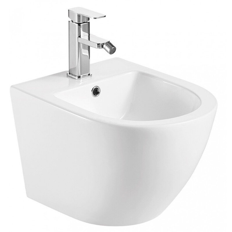 Изображение товара Подвесное биде Aquame AQM2102 белое с покрытием антибактериальным и водоотталкивающим