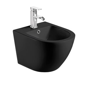 Изображение товара Биде подвесное Aquame, цвет черный матовый, AQM2102MB