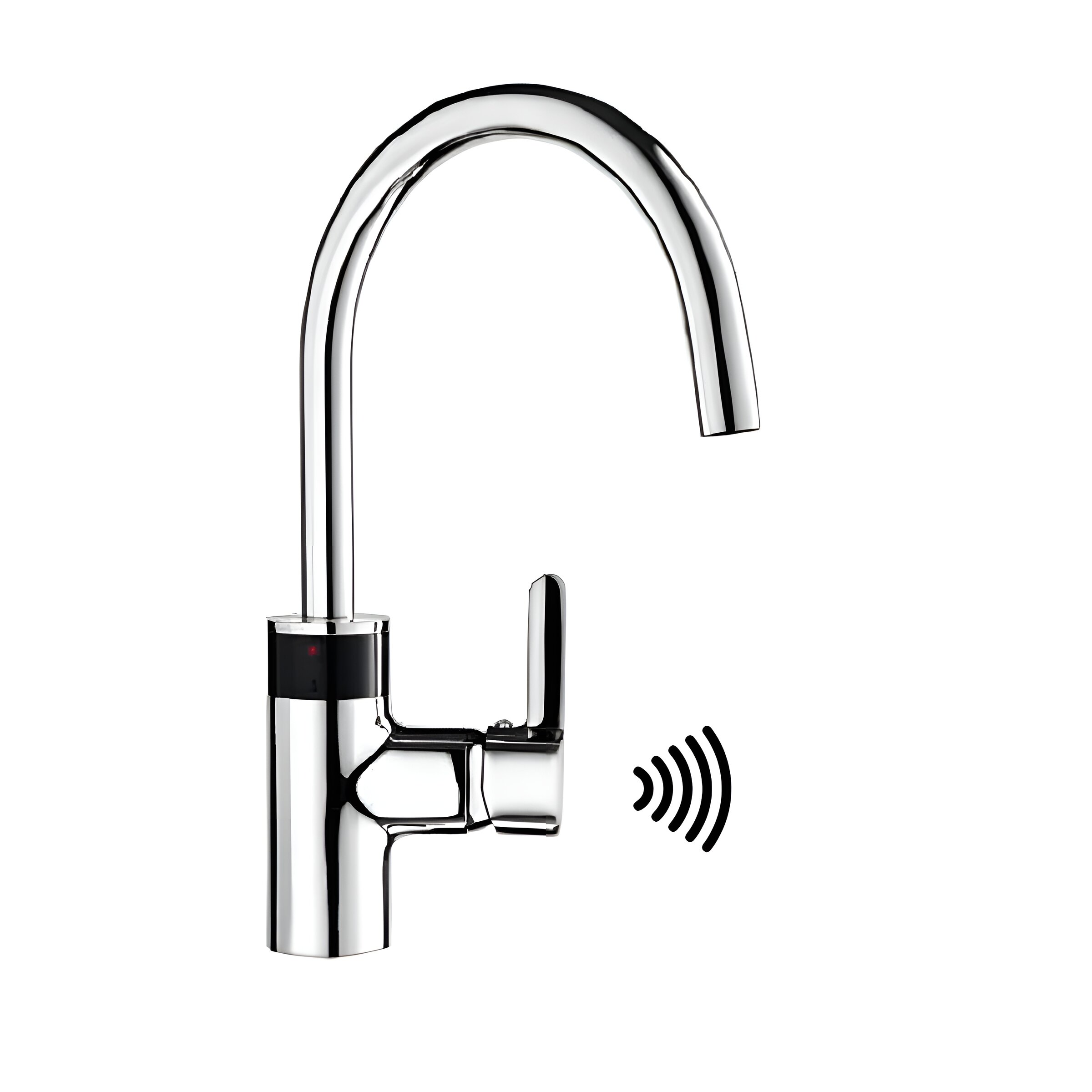 Изображение товара Смеситель Kludi E-GO 422100575 с сенсорным управлением и поворотным изливом