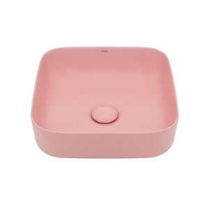 Изображение товара Раковина накладная Aquame, цвет розовый матовый, AQM5011MP
