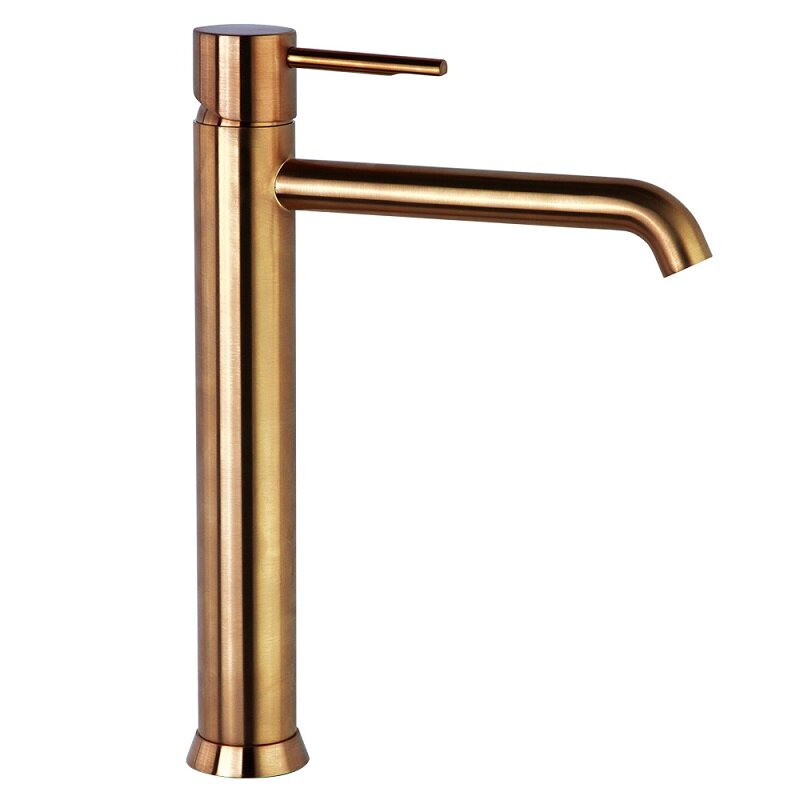 Изображение товара Смеситель для раковины Ramonsoler Odisea 390201CUC медь PVD высокий дизайн