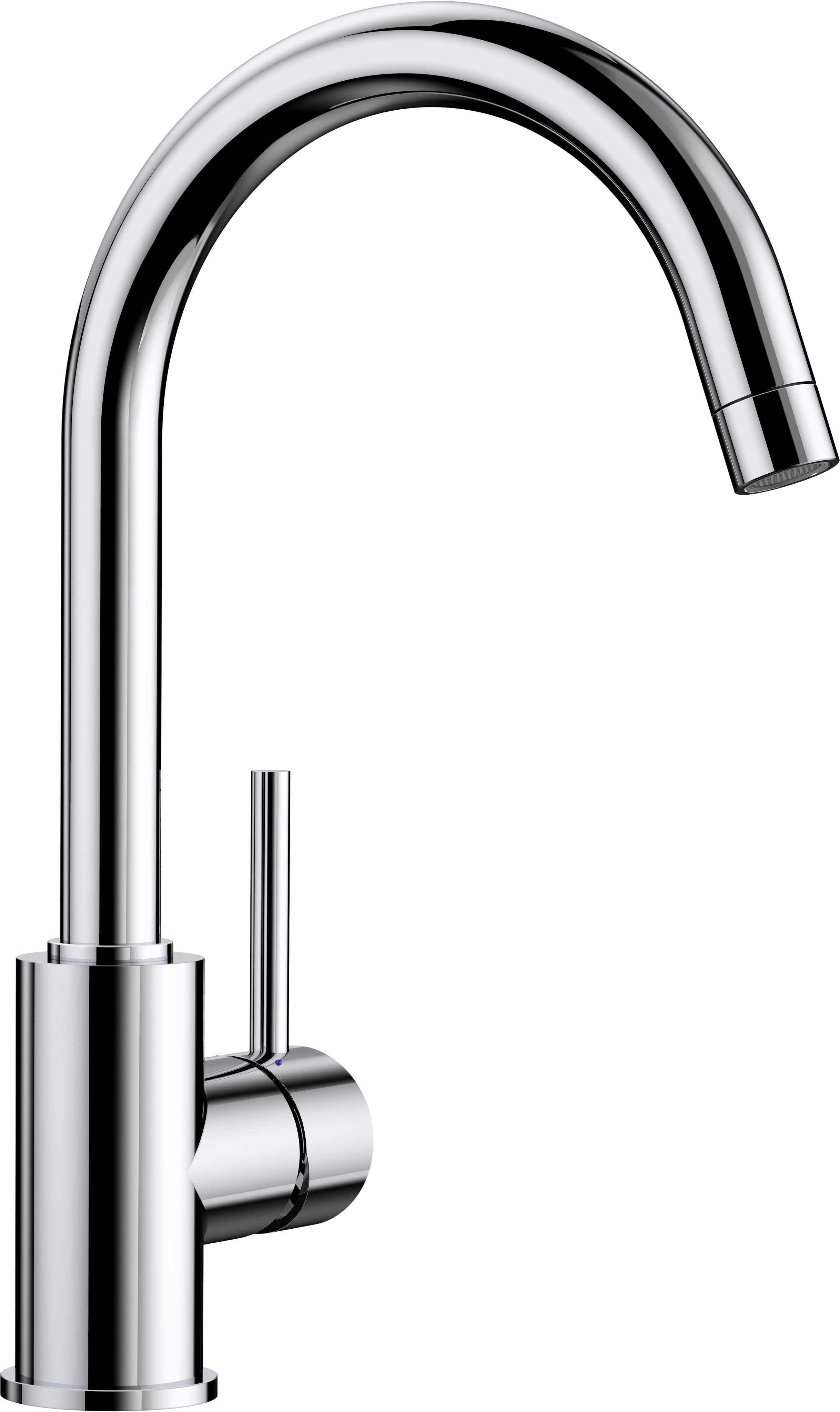 Изображение товара Смеситель Blanco Mida 524201 (517742) для кухни хром Изображение товара Смеситель Blanco Mida 524201 (517742) для кухни хром