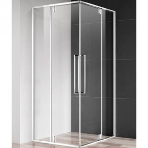 Изображение товара Душевой уголок Aquame, 90 х 90 см, стекло прозрачное, профиль хром, AQM7102