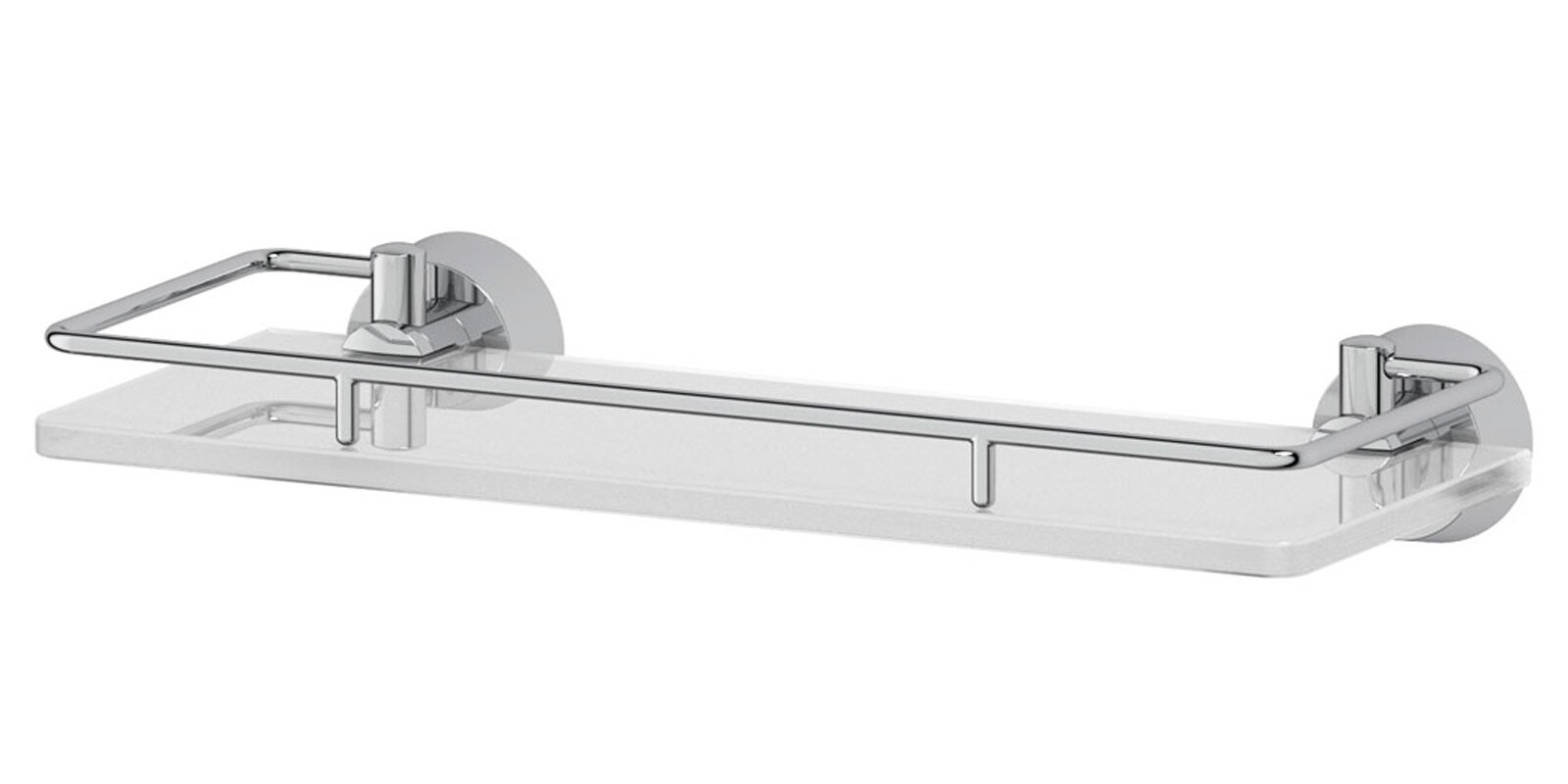 Изображение товара Стеклянная полка с ограничителем FBS Vizovice VIZ 013 длина 30 см